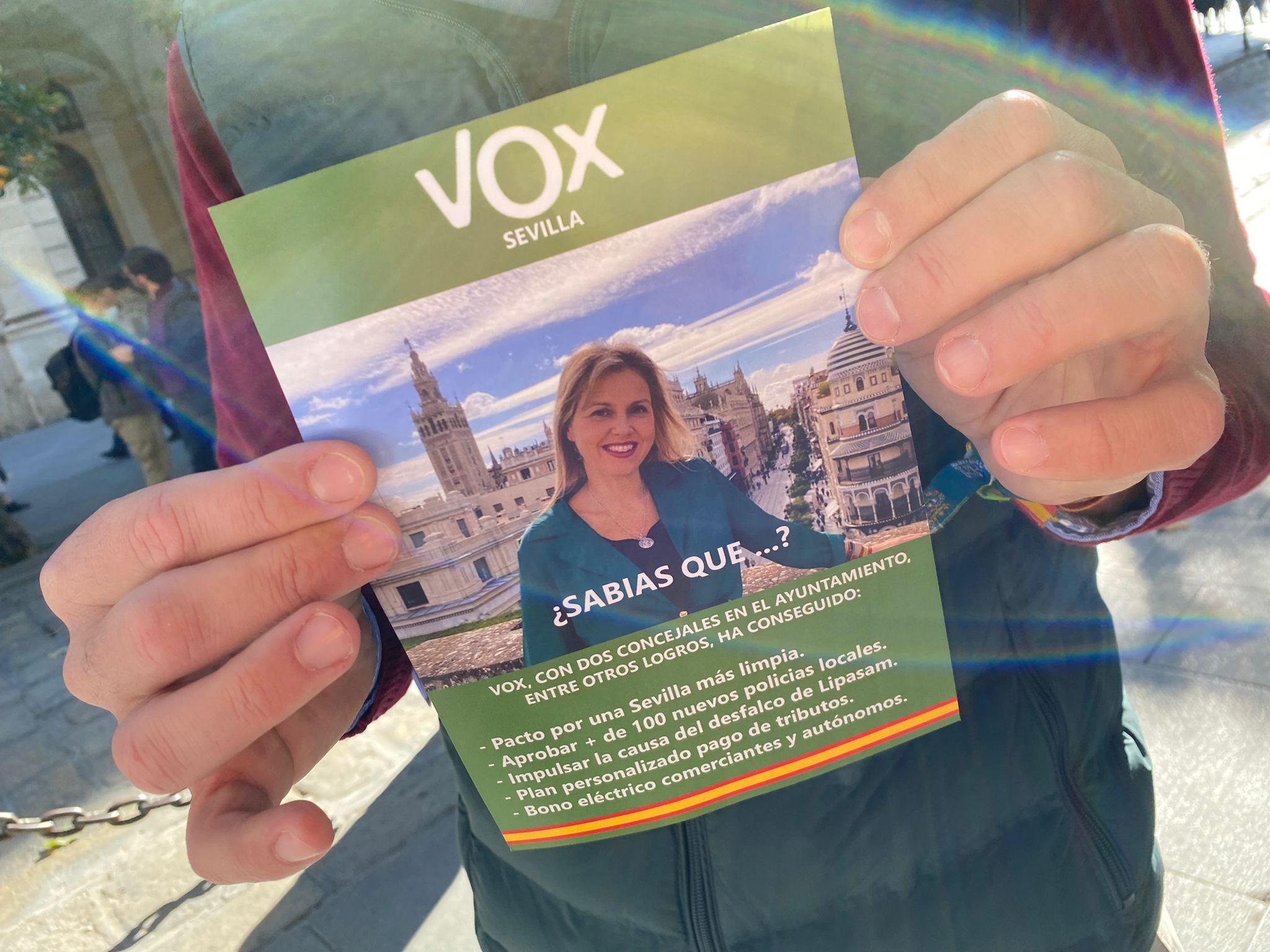 VOX invita a la reflexión de los sevillanos sobre un futuro Gobierno Municipal