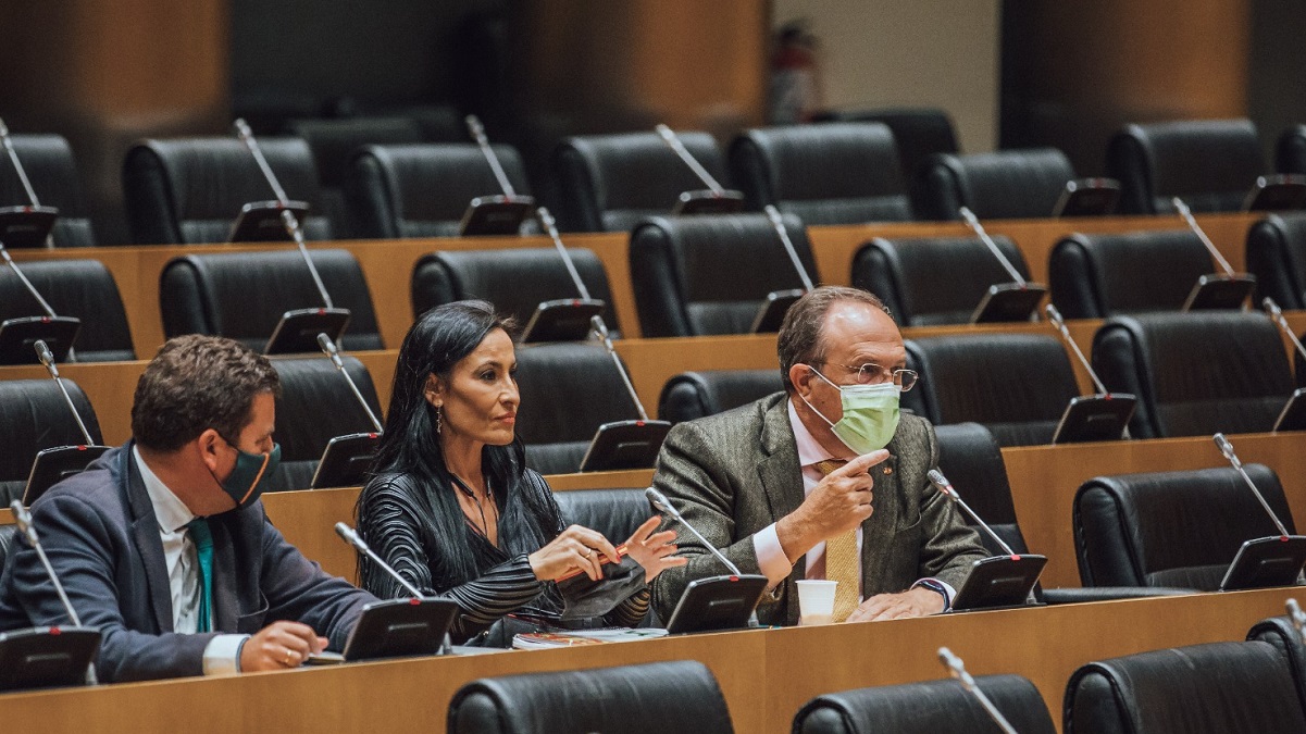 Luis Gestoso, Magdalena Nevada y Ricardo Chamorro
