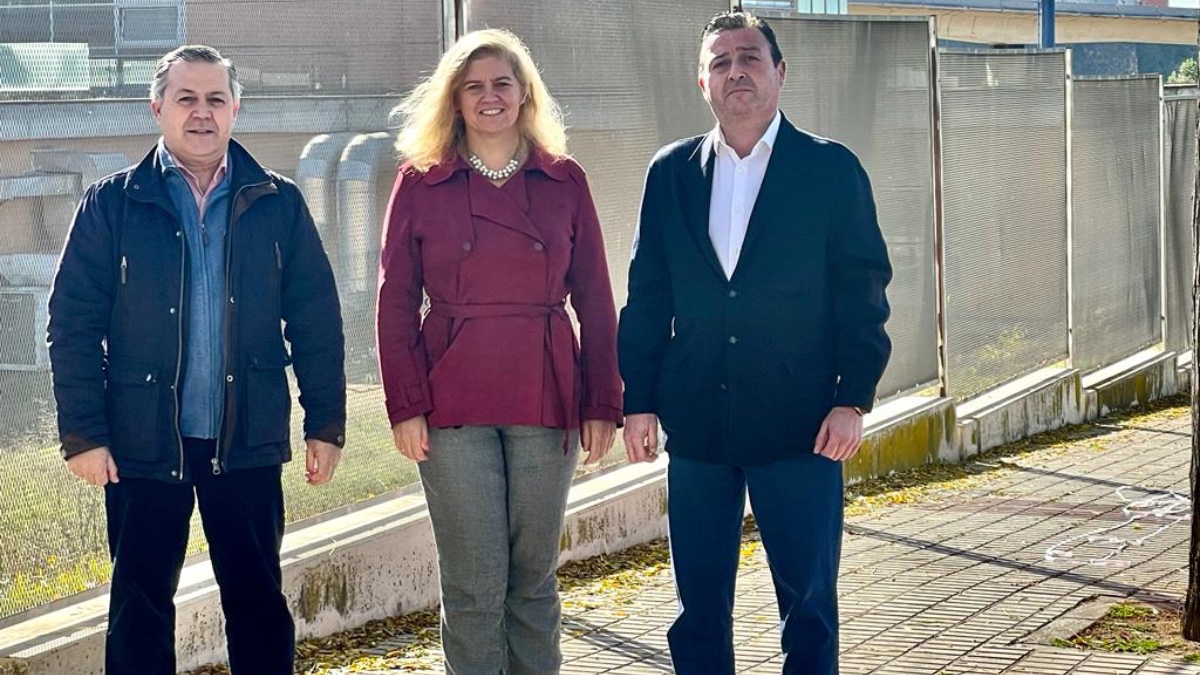 Los concejales de VOX en Alcalá de Guadaíra.
