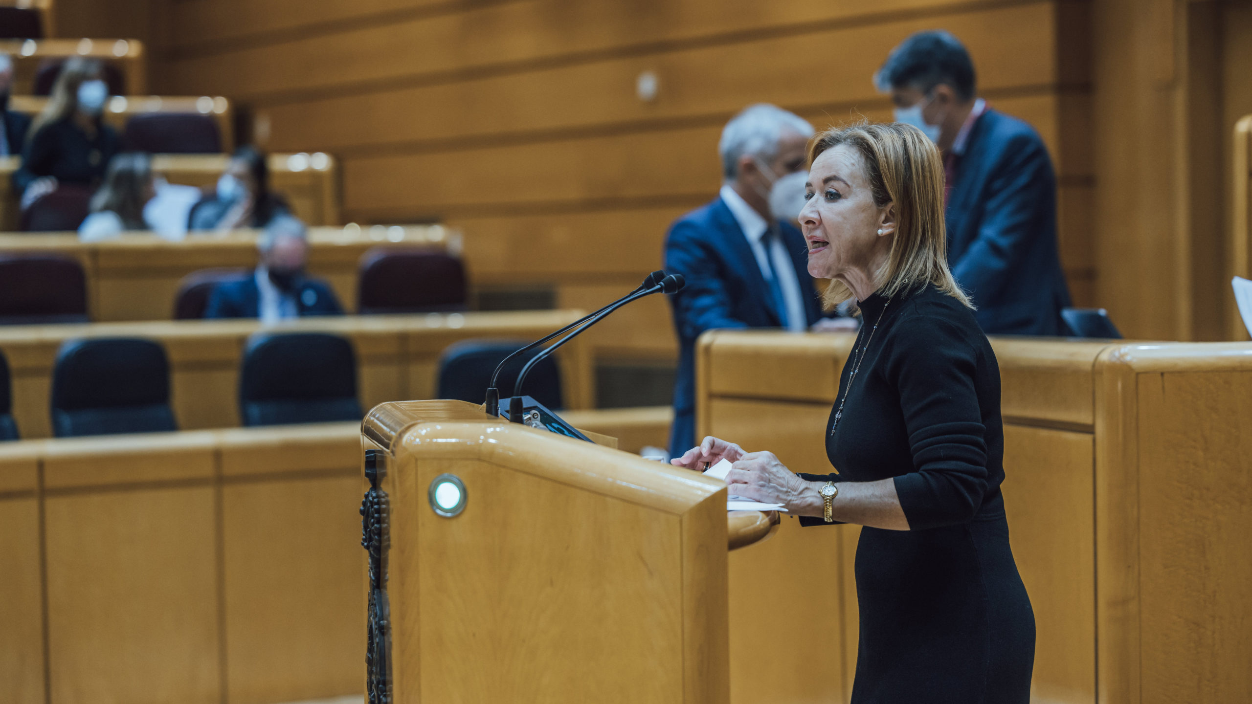 Yolanda Merelo, en el Senado