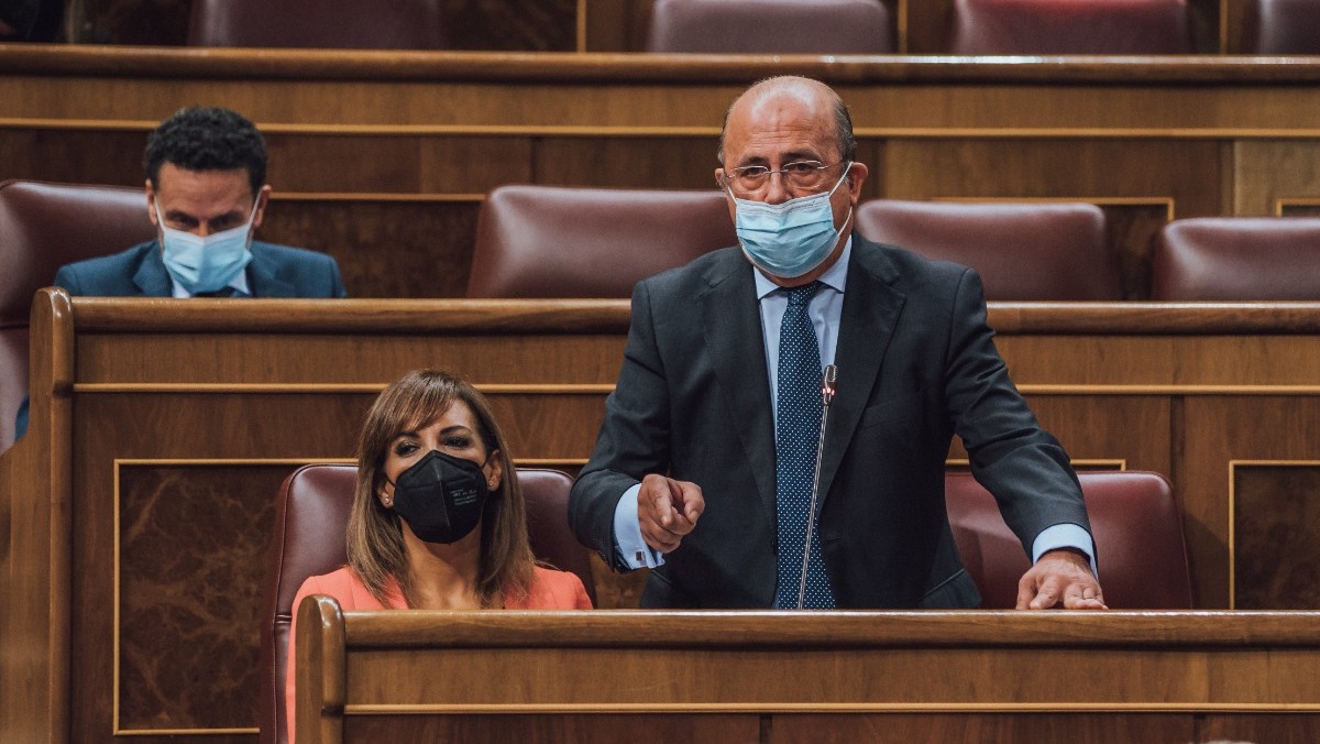 Ignacio Gil Lázaro en la sesión de control