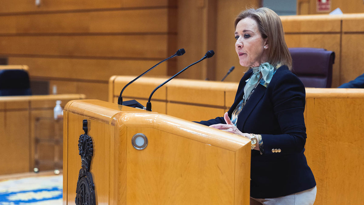 Yolanda Merelo, en el Senado