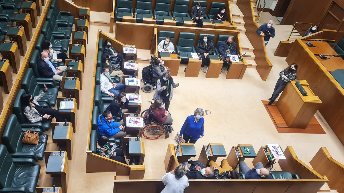 FEDER en el Parlamento Vasco