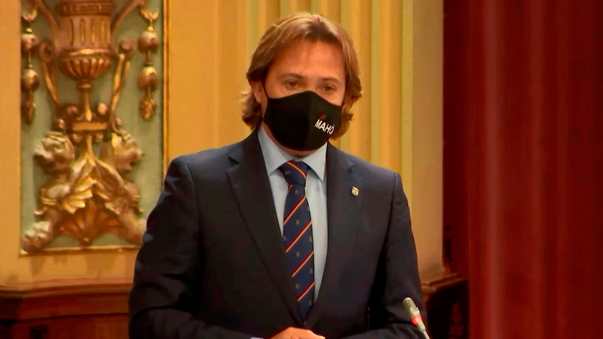 el Juzgado de Instrucción  nº8 de Palma ha abierto diligencias por una denuncia presentada por VOX
