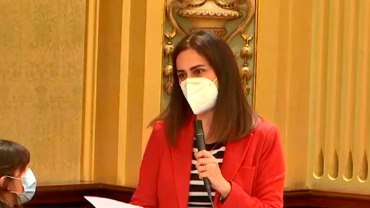 La diputada de VOX ha denunciado que de los 7 millones de euros de presupuesto del IBDona