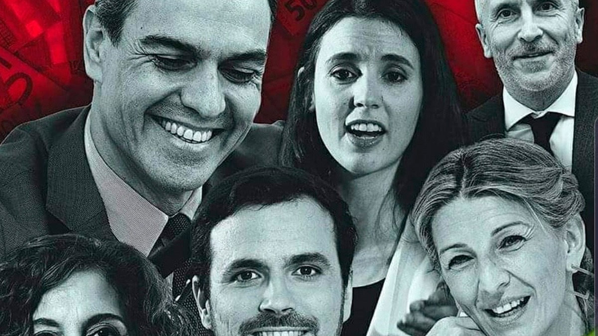 el saqueo al que se ven sometidos los españoles de la mano de Pedro Sánchez
