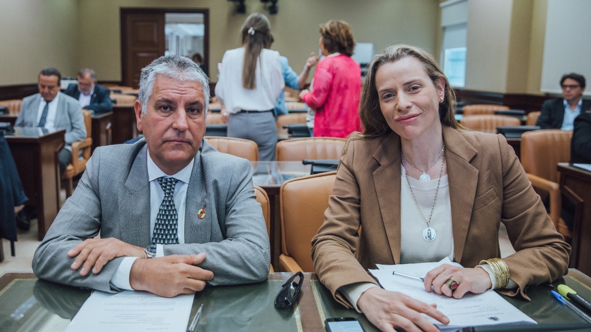 Juan Carlos Segura y Cristina Esteban