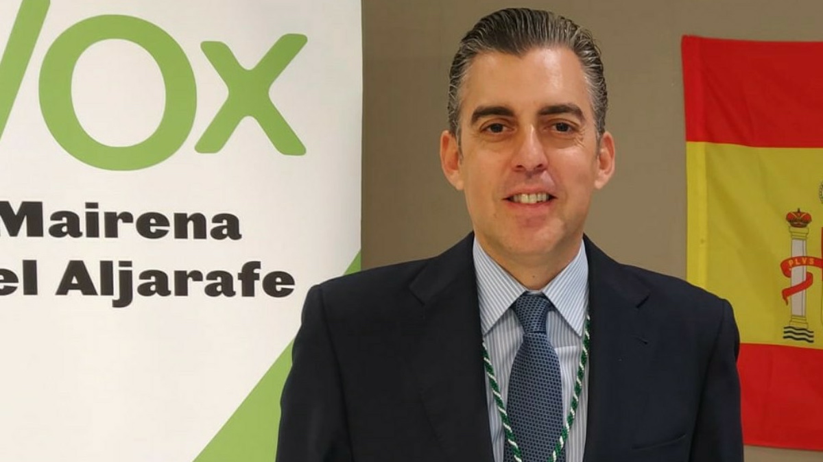 Juan Miguel Espinar, portavoz de VOX en Mairena.