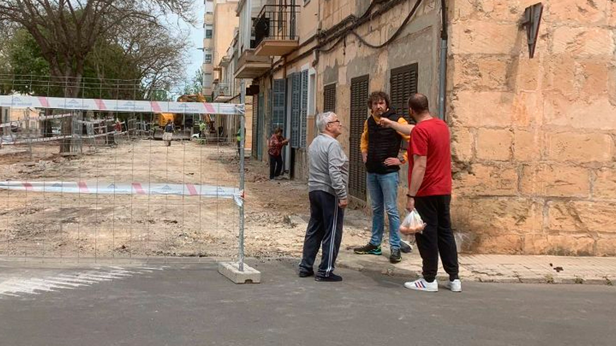 VOX Manacor denuncia que las obras han comenzado de forma repentina y sin previo aviso