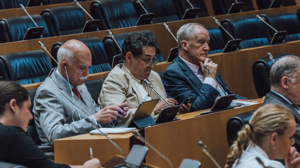 Agustín Rosety, Manuel Mestre y Alberto Asarta