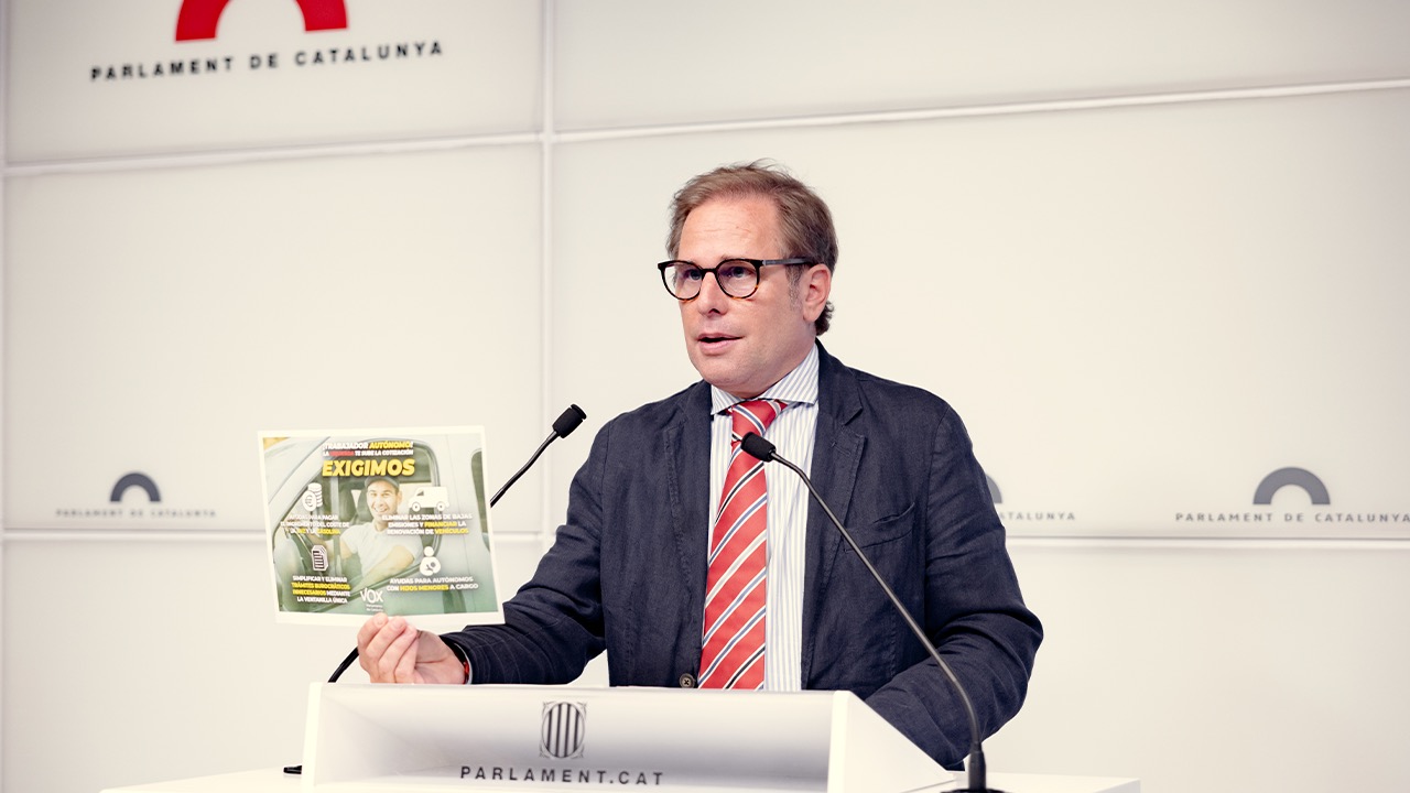Joan Garriga acusa a la Generalitat de fomentar la ocupación ilegal VOX