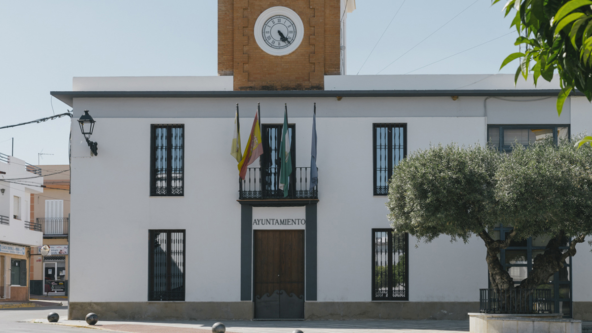 Fachada del Ayuntamiento de Almensilla