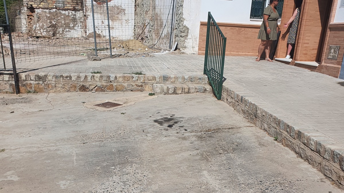 VOX denuncia graves problemas de accesibilidad en Santiponce