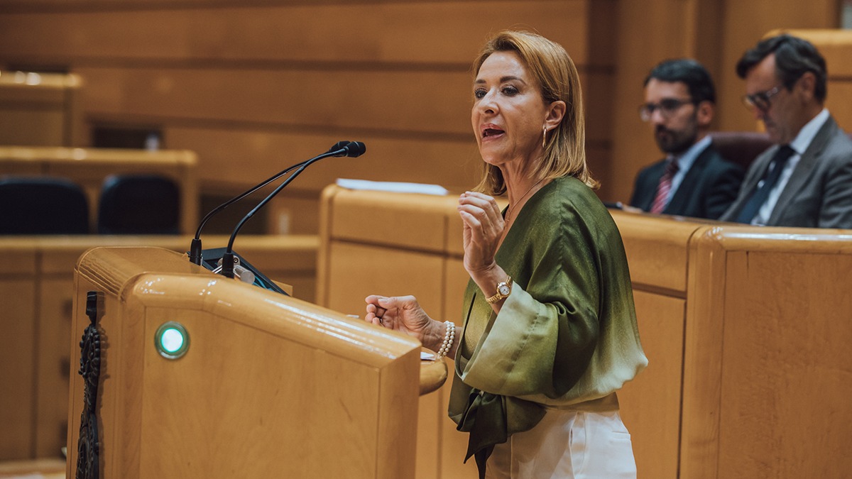 Yolanda Merelo, en el Senado