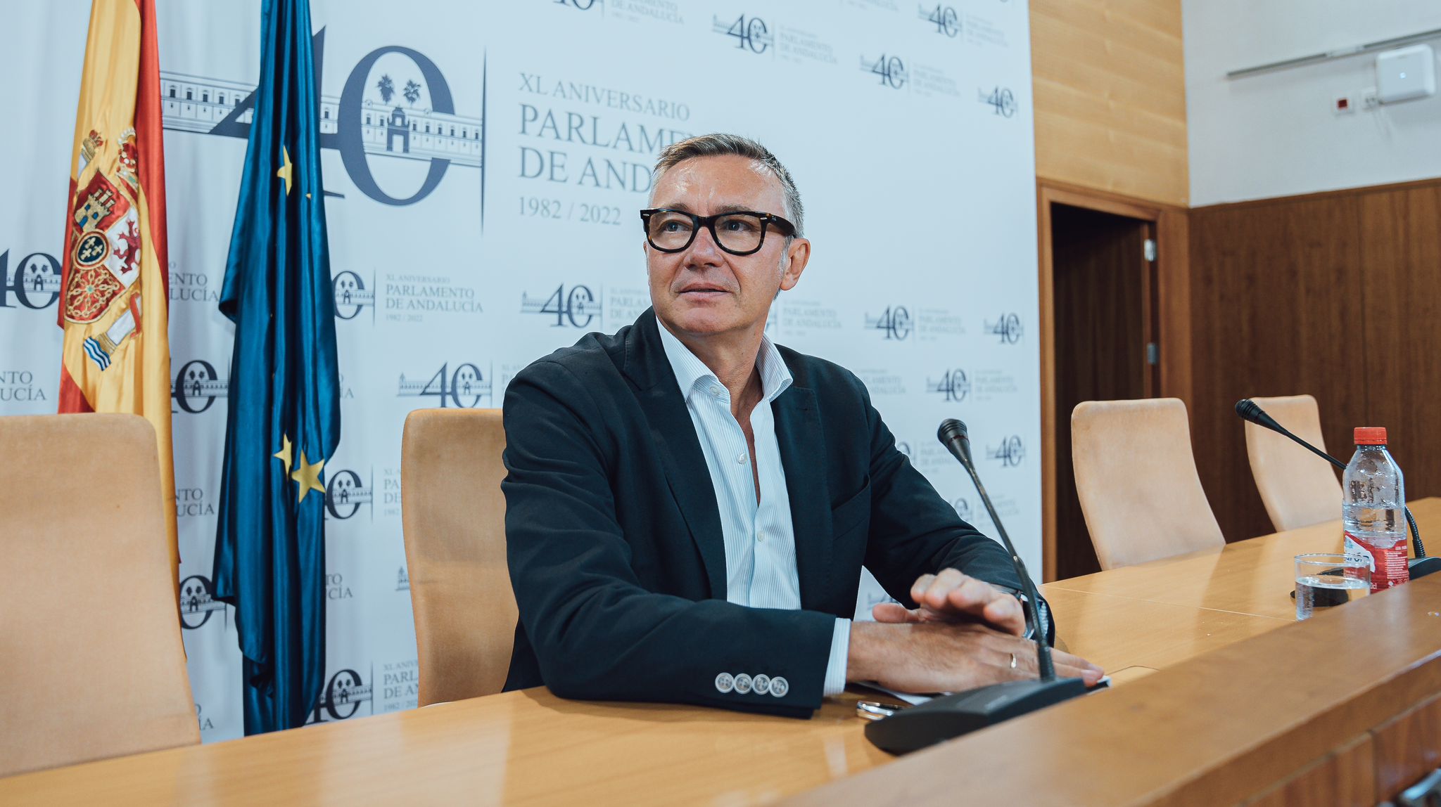 Manuel Gavira, portavoz Grupo Parlamentario VOX en el Parlamento de Andalucía