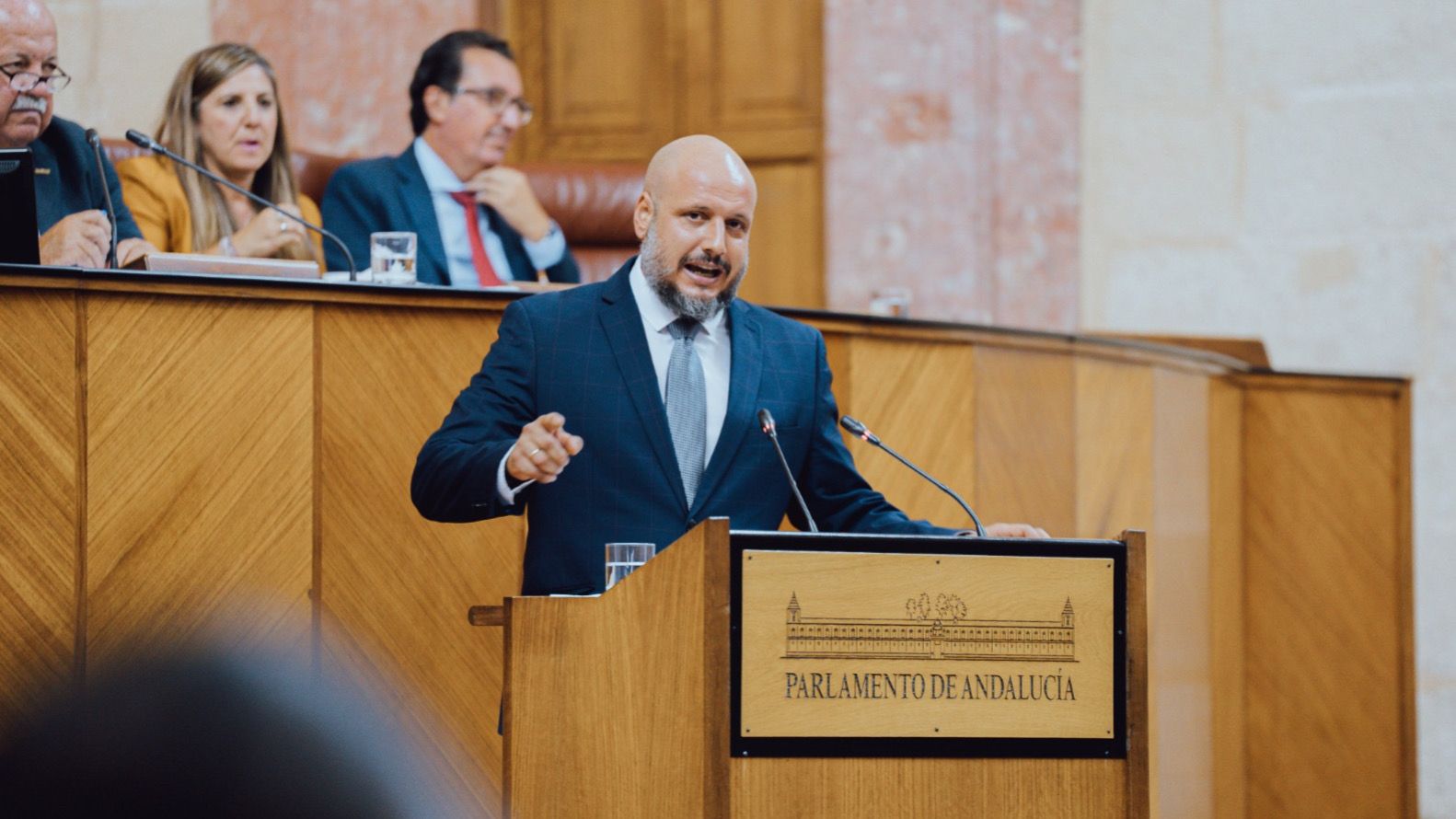 Rodrigo Alonso, portavoz adjunto del Grupo Parlamentario VOX en el Parlamento de Andalucía