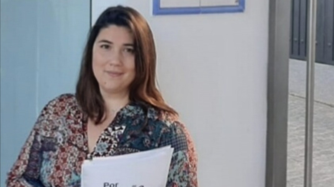 Rocío Giraldo, coordinadora de VOX en Salteras