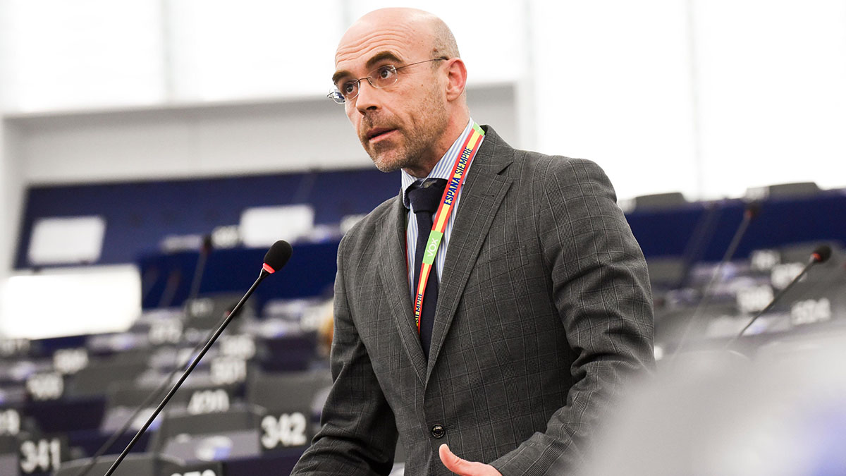 Jorge Buxadé, en Europa