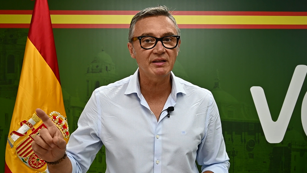 Manuel Garvira, portavoz de VOX en el Parlamento de Andalucía