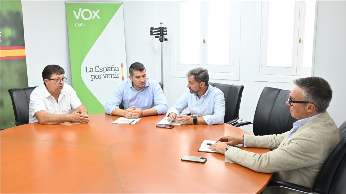 Manuel Gavira reunión con el presidente de Autónomos Unidos