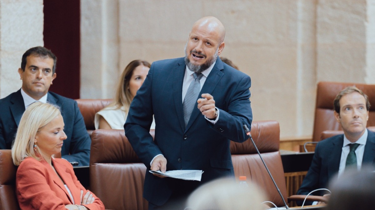 Rodrigo Alonso, portavoz adjunto Grupo Parlamentario VOX en Parlamento de Andalucía