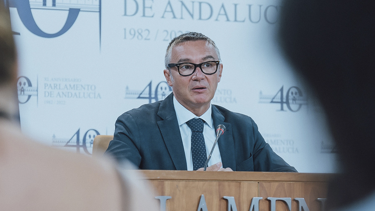 Manuel Gavira, portavoz Grupo Parlamentario VOX en el Parlamento de Andalucía