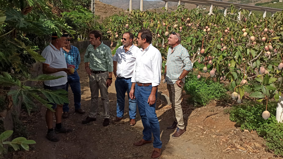 Javier Cortes y Antonio Sevilla visitan la costa tropical de Granada