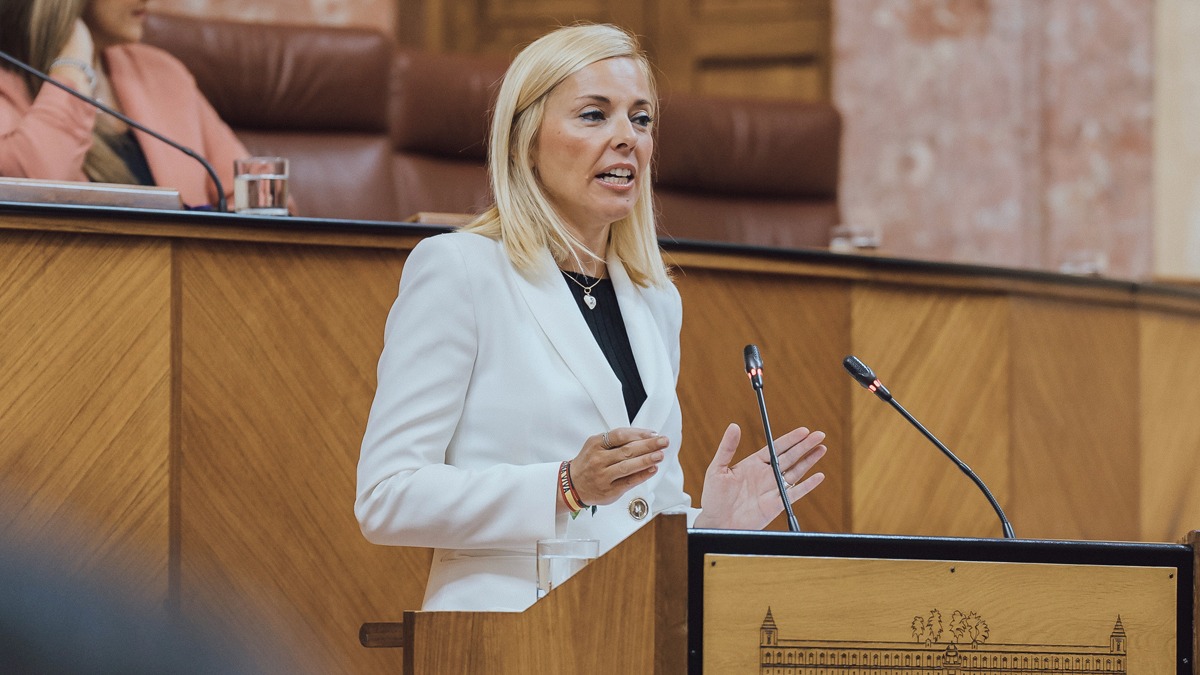 Blanca Armario, diputada del Grupo Parlamentario VOX en el Parlamento de Andalucía por Cádiz