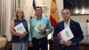 Concejales del Grupo Municipal VOX en el Ayuntamiento de Alcalá de Guadaíra