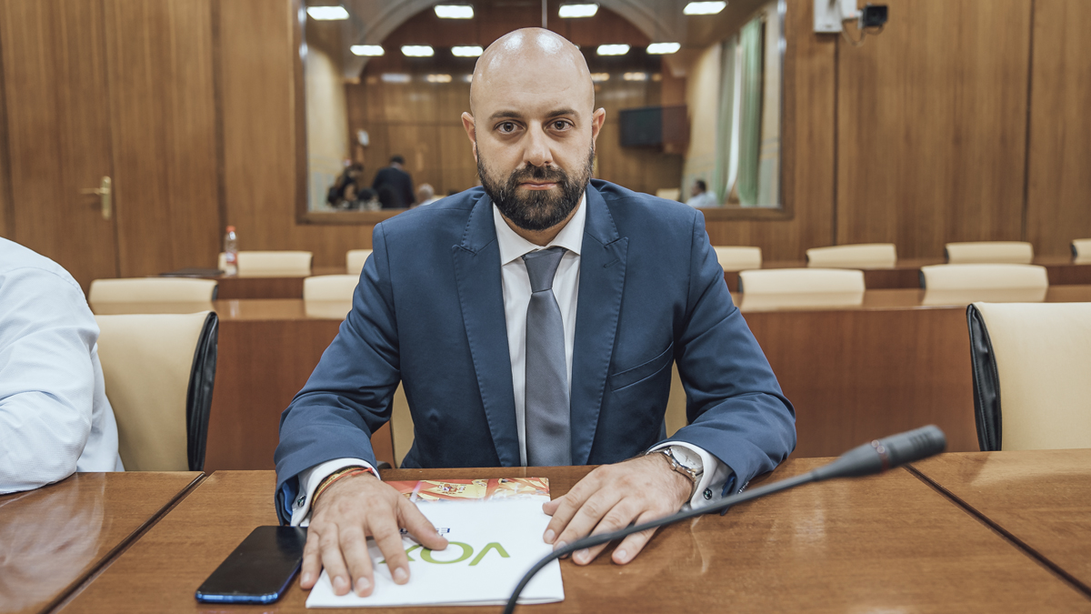 Juan José Bosquet, diputado del Grupo Parlamentario VOX en el Parlamento de Andalucía por Almería