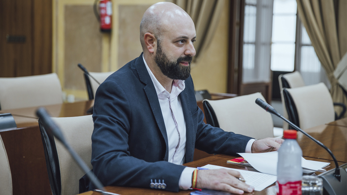 Juan José Bosquet, diputado del Grupo Parlamentario VOX en el Parlamento de Andalucía por Almería