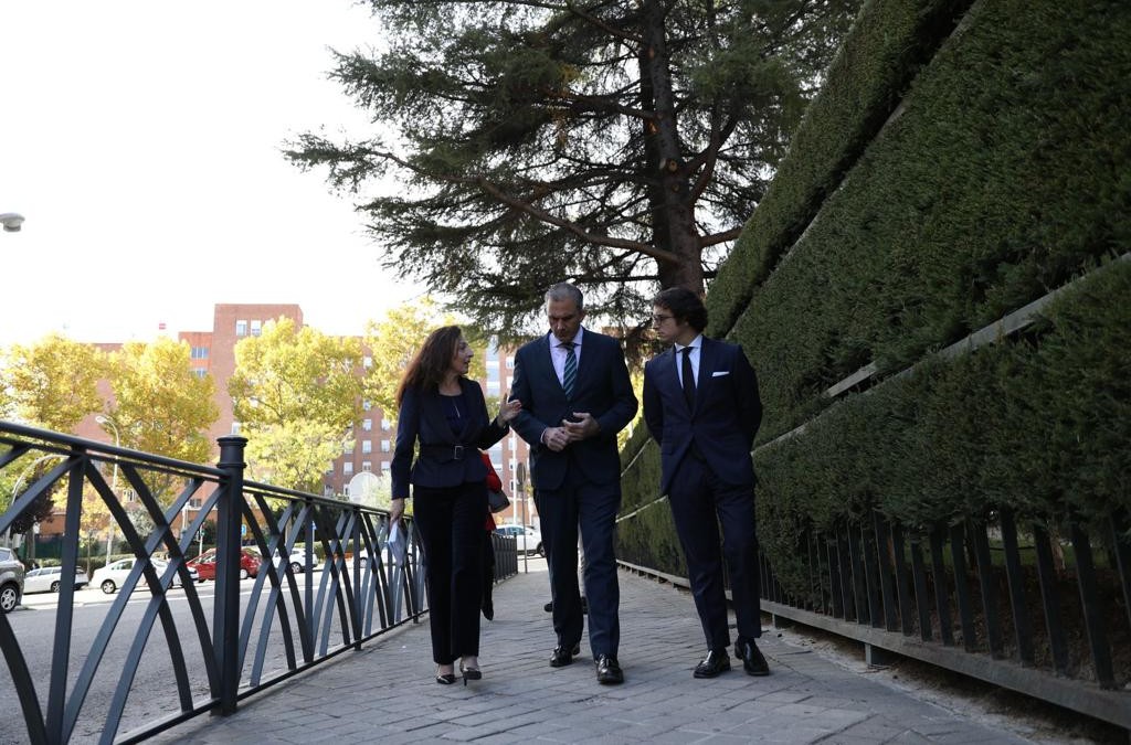 Marta Castro, Javier Ortega y José María Figaredo
