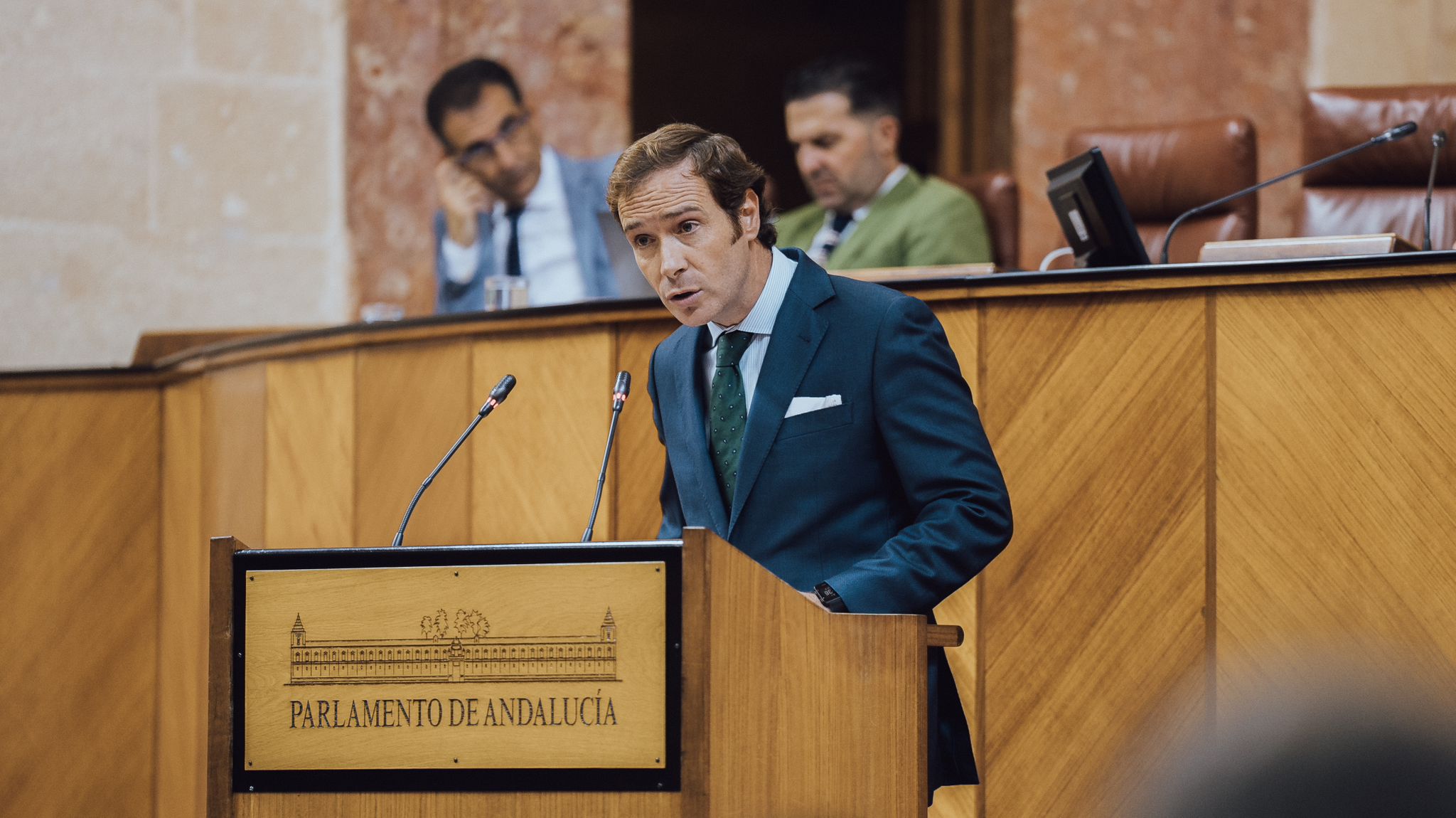 Javier Cortés, portavoz adjunto Grupo Parlamentario VOX en el Parlamento de Andalucía