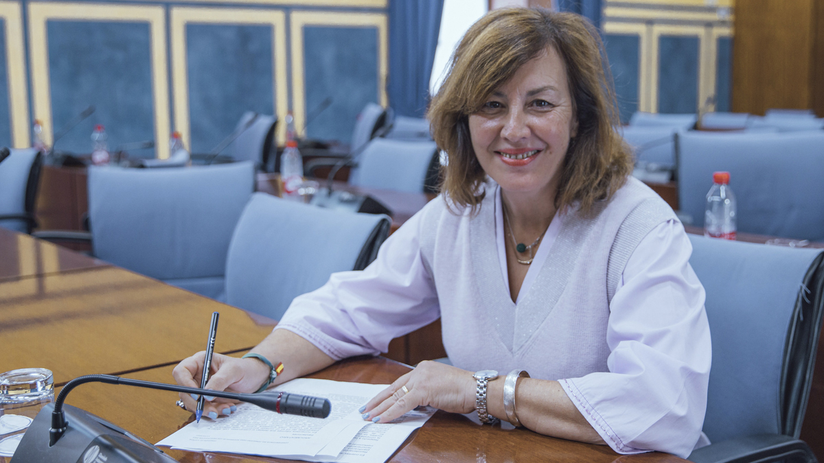 Cristina Jiménez, diputada del Grupo Parlamentario VOX en el Parlamento de Andalucía