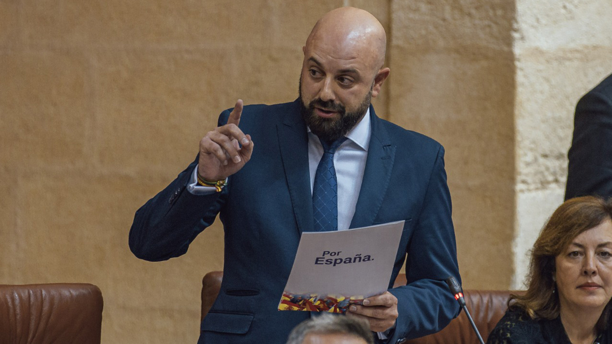 Juan José Bosquet, diputado del Grupo Parlamentario VOX en el Parlamento de Andalucía por Almería