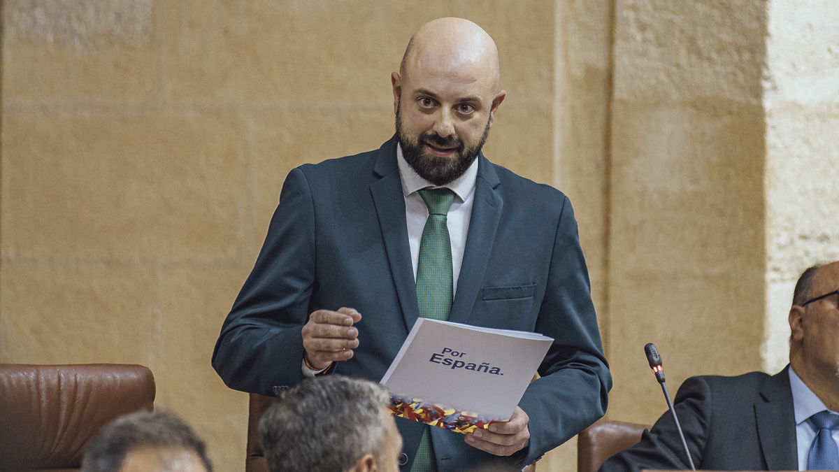 Juan José Bosquet, diputado del Grupo Parlamentario VOX en el Parlamento de Andalucía