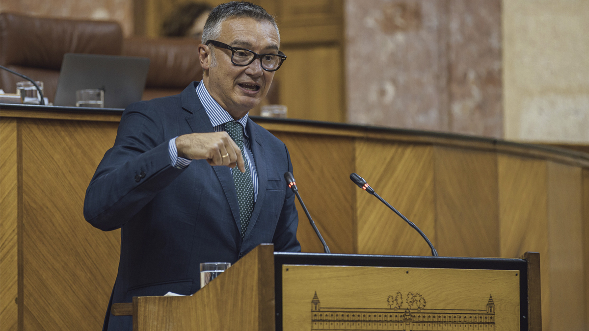 Manuel Gavira, portavoz Grupo Parlamentario VOX en el Parlamento de Andalucía