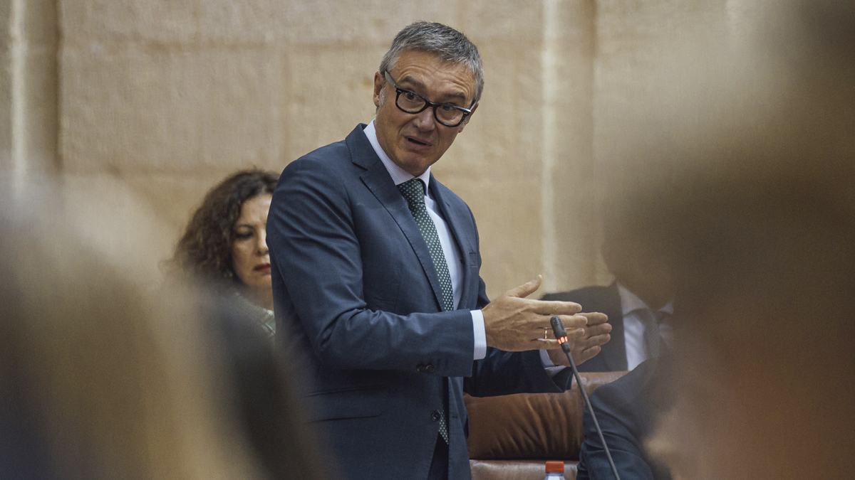 Manuel Gavira, portavoz del Grupo Parlamentario VOX en el Parlamento de Andalucía