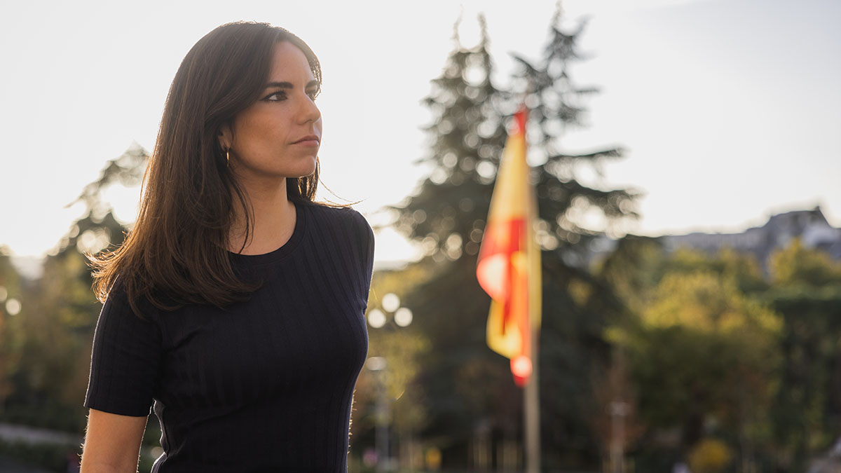 Pepa Millán, en el Senado