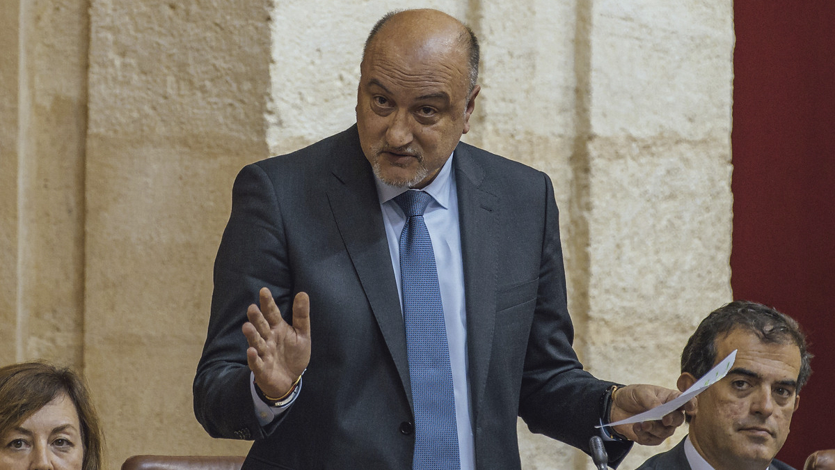 Ricardo López Oleda, portavoz adjunto del Grupo Parlamentario VOX en el Parlamento de Andalucía