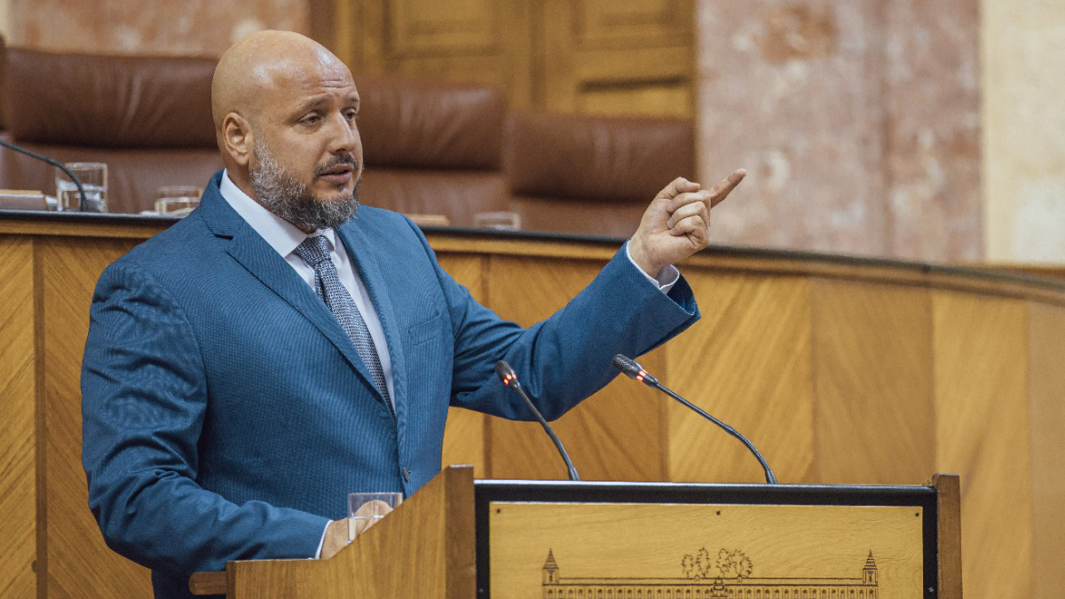 Rodrigo Alonso, portavoz adjunto del Grupo Parlamentario VOX en el Parlamento de Andalucía