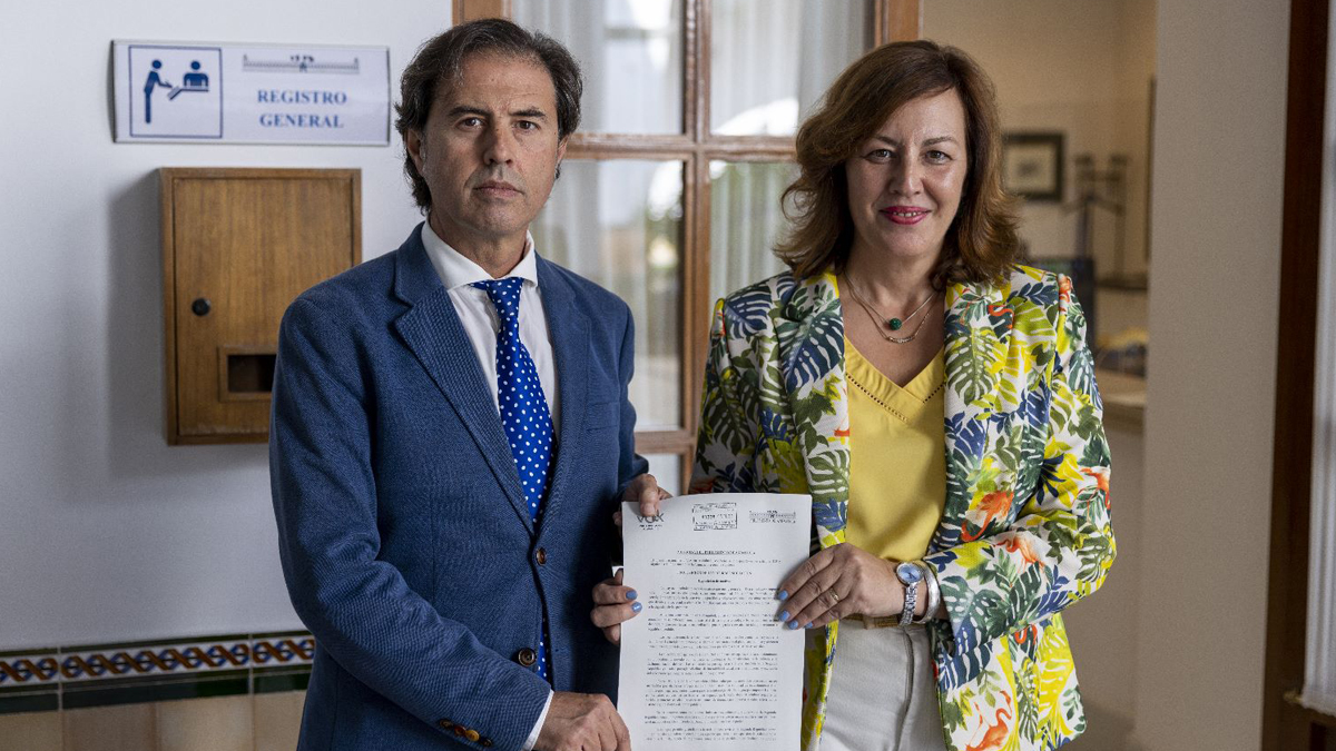 VOX registra proposición de ley de Reconciliación en el Parlamento de Andalucía