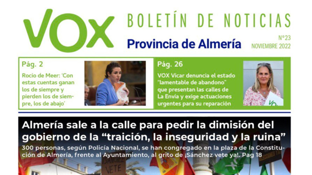 Boletín VOX Almería