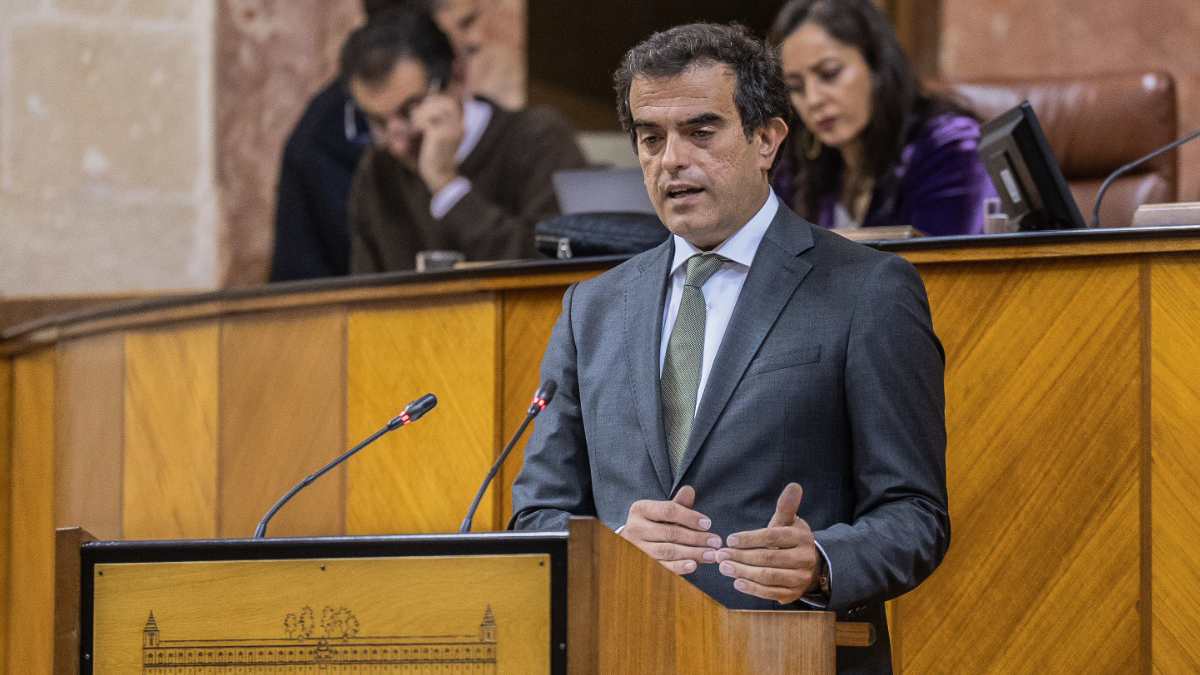 Antonio Sevilla, diputado del Grupo Parlamento VOX en el Parlamento de Andalucía por Málaga