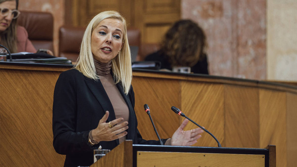 Blanca Armario, diputada del Grupo Parlamentario VOX en el Parlamento de Andalucía por Cádiz