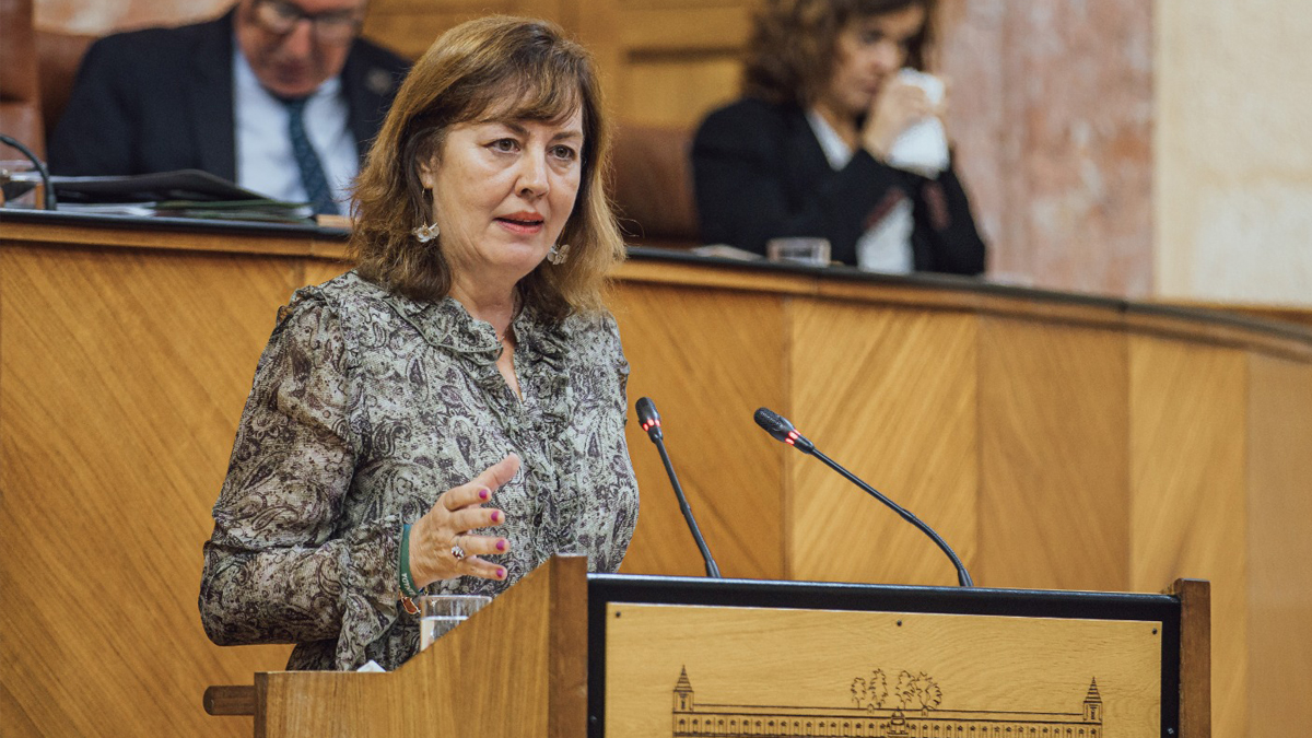 Cristina Jiménez, diputada del Grupo Parlamentario VOX en el Parlamento de Andalucía por Granada