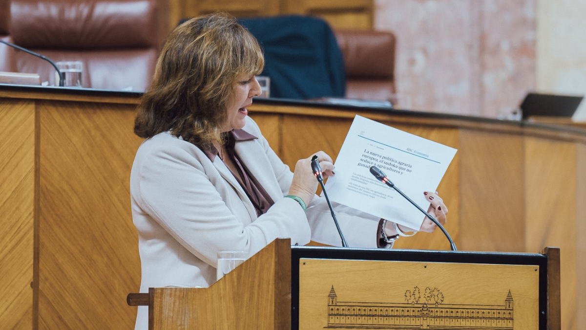 Cristina Jiménez, diputado del Grupo Parlamento VOX en el Parlamento de Andalucía por Granada