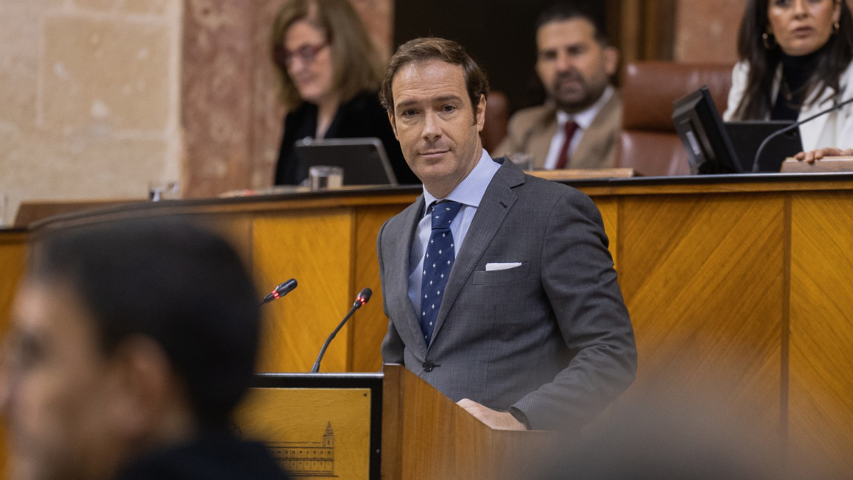 Javier Cortés, portavoz adjunto del Grupo Parlamentario VOX en el Parlamento de Andalucía