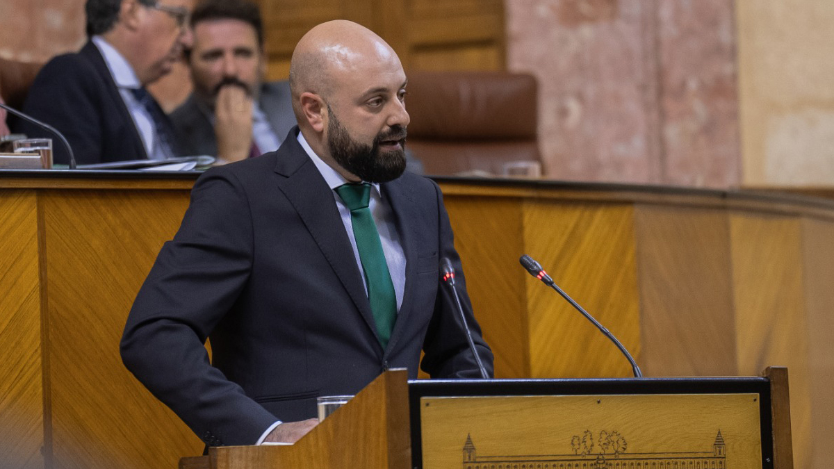 Juan José Bosquet, diputado del Grupo Parlamentario VOX en el Parlamento de Andalucía por Almería