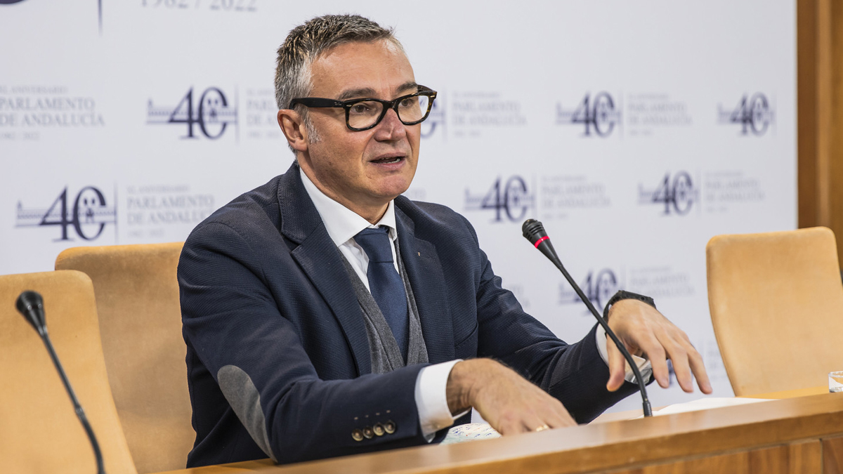 Manuel Gavira, portavoz Grupo Parlamentario VOX en el Parlamento de Andalucía
